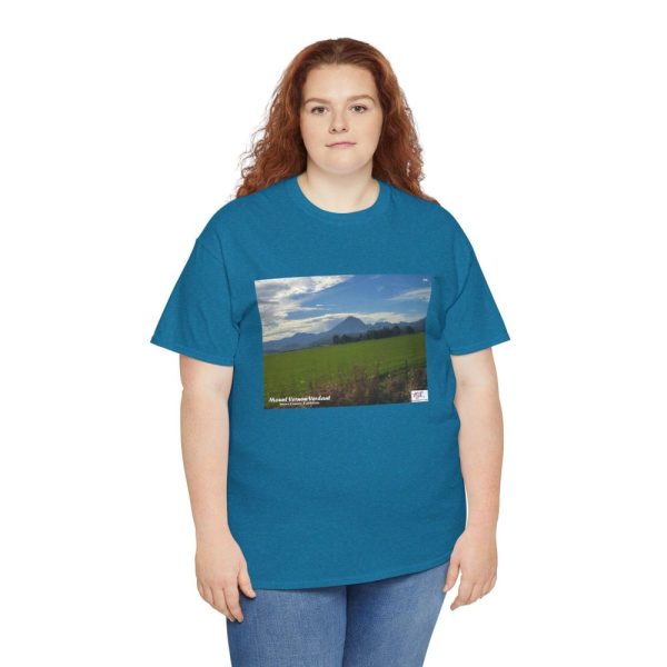 Product Image and Link for Unisex Heavy Cotton Tee:  “Mount Vernon Verdant(tm)” – Blank Sleeves