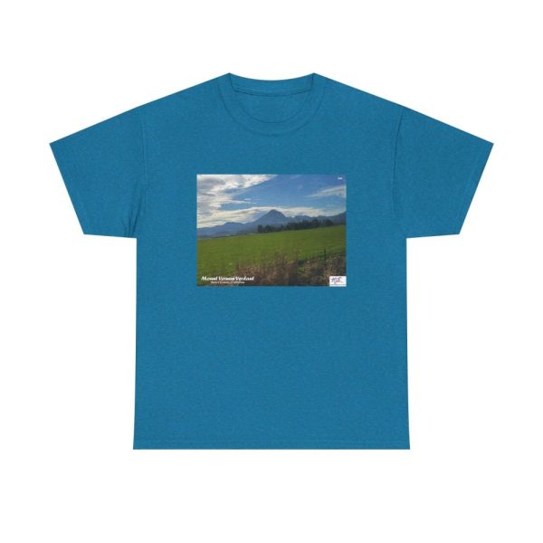 Product Image and Link for Unisex Heavy Cotton Tee:  “Mount Vernon Verdant(tm)” – Blank Sleeves