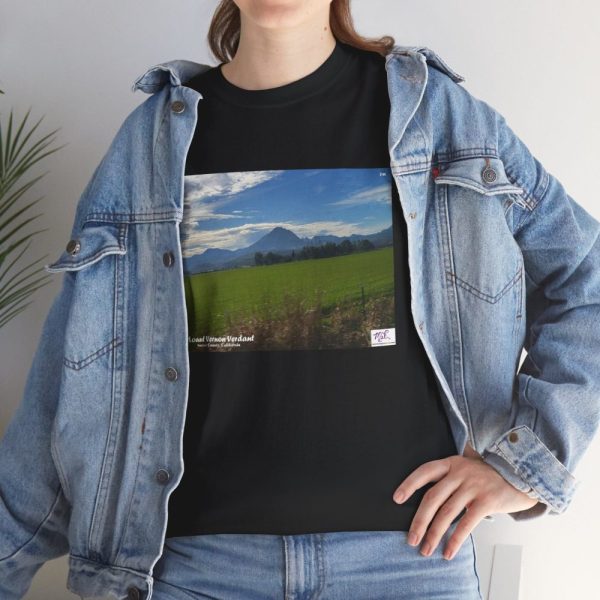 Product Image and Link for Unisex Heavy Cotton Tee:  “Mount Vernon Verdant(tm)” – Blank Sleeves