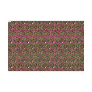Product Image and Link for Gift Wrap Papers – “Psychedelic Calendar(tm)” – “Garden(tm)” – Small Square – Three Sizes