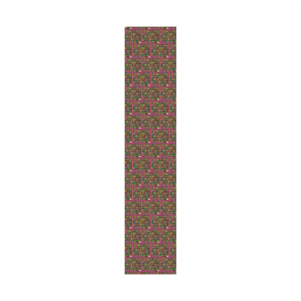 Product Image and Link for Gift Wrap Papers – “Psychedelic Calendar(tm)” – “Garden(tm)” – Small Square – Three Sizes