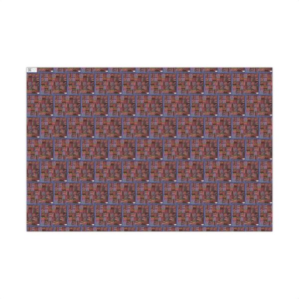 Product Image and Link for Gift Wrap Papers – “Psychedelic Calendar(tm)” – “Muted(tm)” – Small Square – Three Sizes