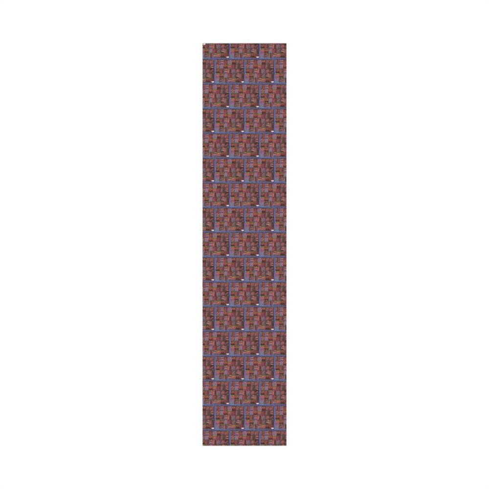 Product Image and Link for Gift Wrap Papers – “Psychedelic Calendar(tm)” – “Muted(tm)” – Small Square – Three Sizes