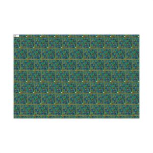 Product Image and Link for Gift Wrap Papers – “Psychedelic Calendar(tm)” – “Chilled(tm)” – Small Square – Three Sizes