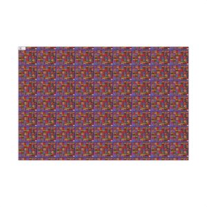 Product Image and Link for Gift Wrap Papers – “Psychedelic Calendar(tm)” – “Vibrant(tm)” – Small Square – Three Sizes