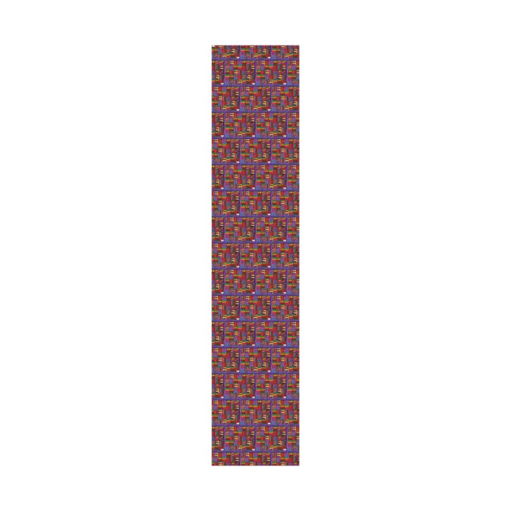 Product Image and Link for Gift Wrap Papers – “Psychedelic Calendar(tm)” – “Vibrant(tm)” – Small Square – Three Sizes