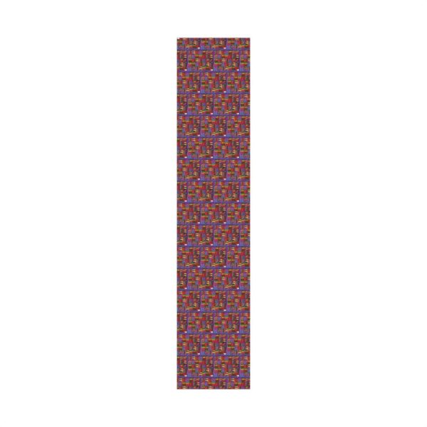 Product Image and Link for Gift Wrap Papers – “Psychedelic Calendar(tm)” – “Vibrant(tm)” – Small Square – Three Sizes