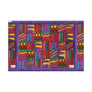 Product Image and Link for Gift Wrap Papers – “Psychedelic Calendar(tm)” – “Vibrant(tm)” – Large Square – Three Sizes