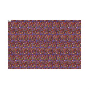 Product Image and Link for Gift Wrap Papers – “Psychedelic Calendar(tm)” – “Vibrant(tm)” – Small Square – Three Sizes