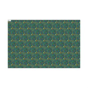 Product Image and Link for Gift Wrap Papers – “Psychedelic Calendar(tm)” – “Chilled(tm)” – Small Square – Three Sizes