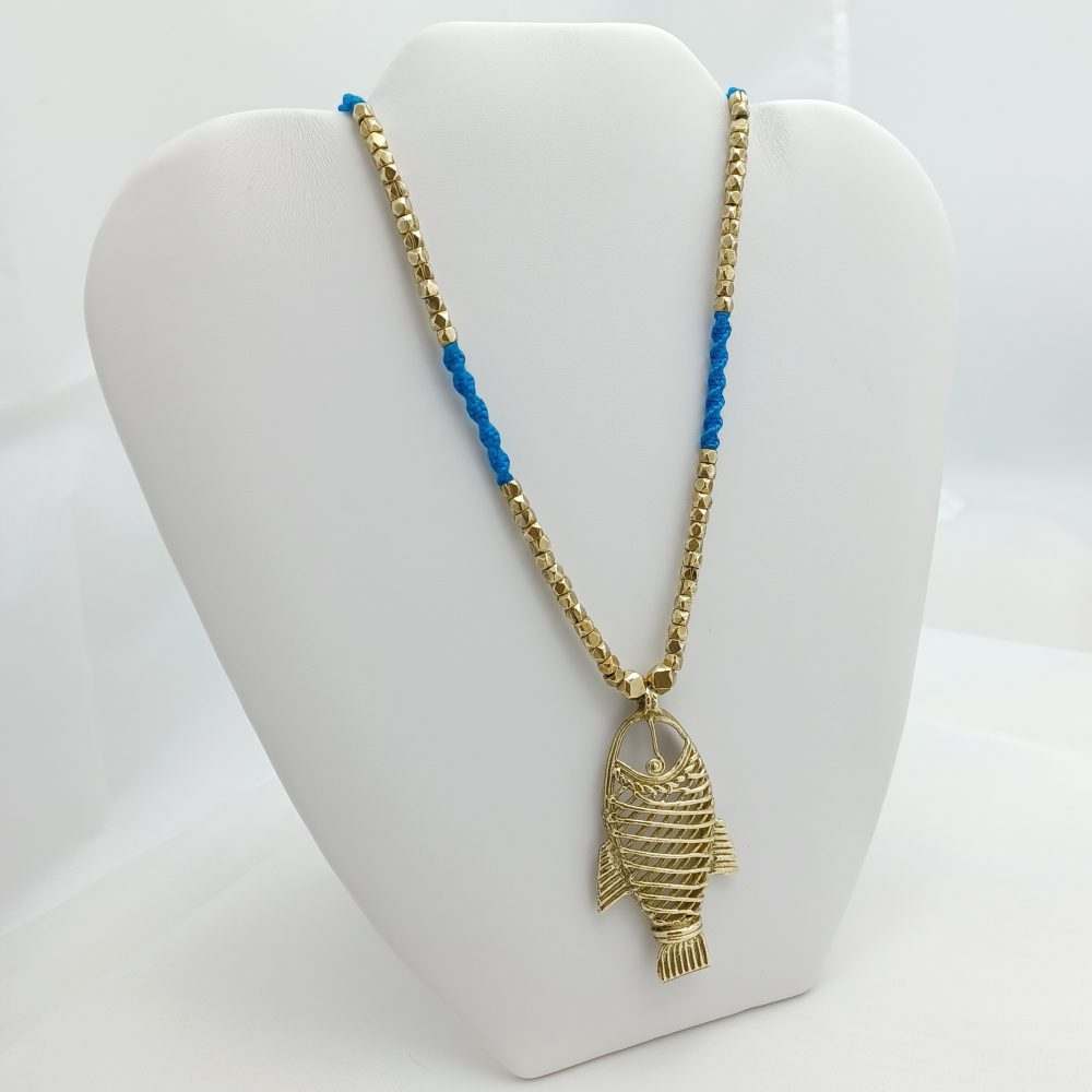 Product Image and Link for Go With The Flow Fish Pendant Necklace