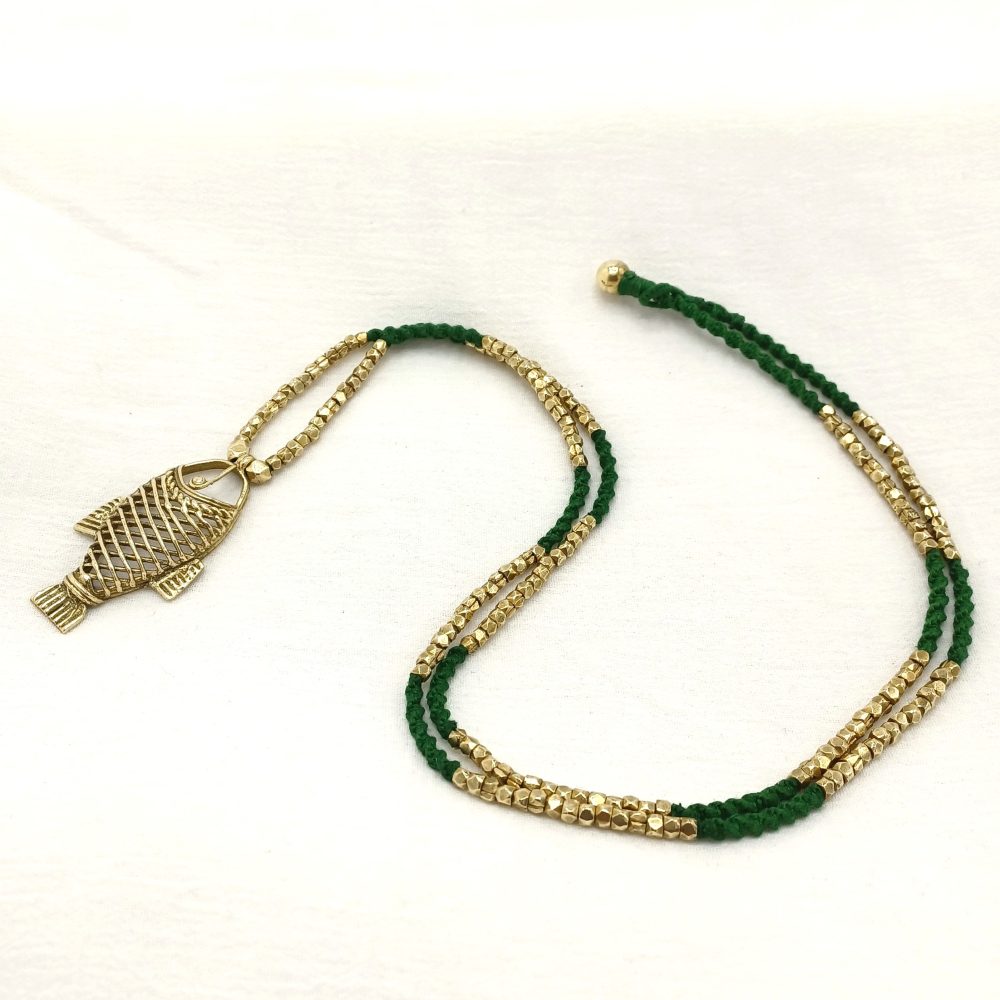 Product Image and Link for Go With The Flow Fish Pendant Necklace