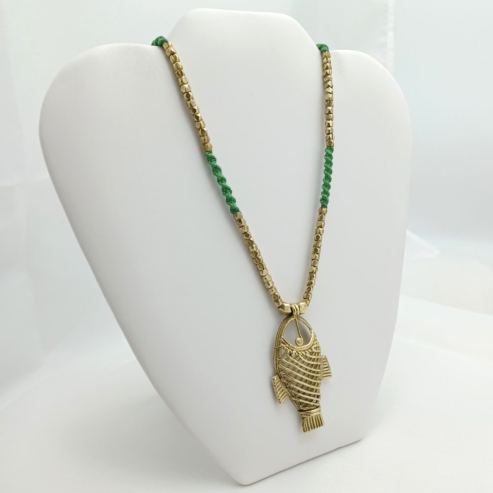 Product Image and Link for Go With The Flow Fish Pendant Necklace