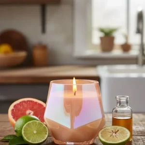 Product Image and Link for Paloma Natural Coconut Apricot Wax Double Wick Candle