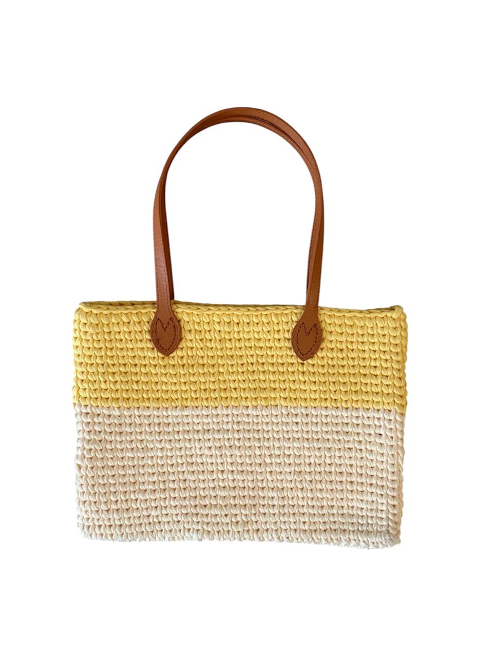 Product Image and Link for Knitted Laptop Bag – Yellow & Tan