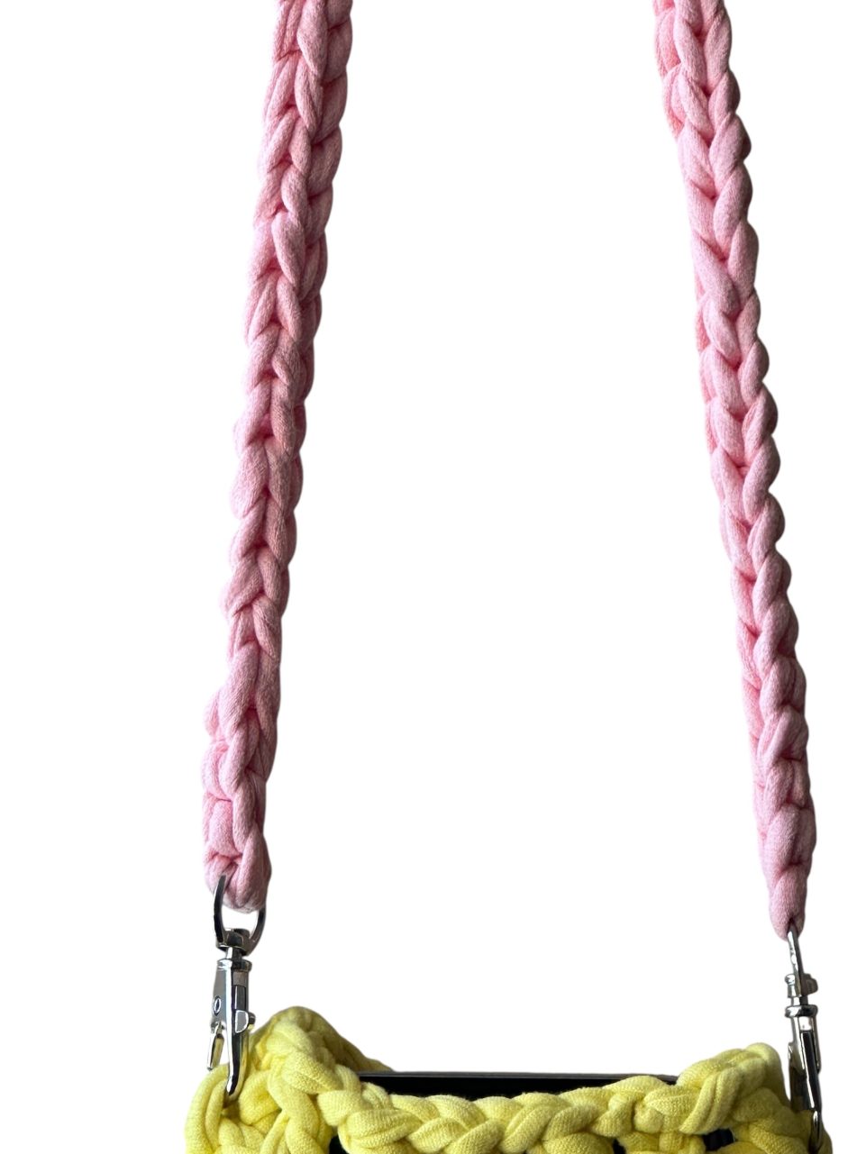 Product Image and Link for MINI PHONE BAG- Pink & Yellow