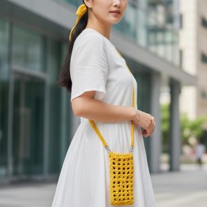 Product Image and Link for MINI PHONE BAG – Yellow