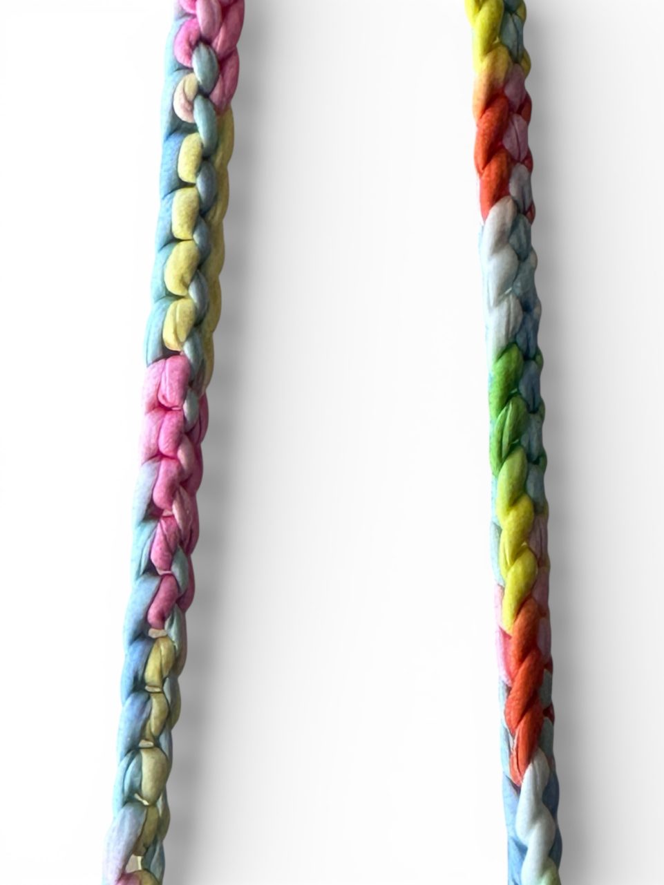 Product Image and Link for MINI PHONE BAG – Light Blue & Multi-Colored Strap