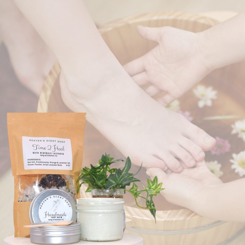 Product Image and Link for Foot Care Gift Set – All-Natural Heel & Foot Relief