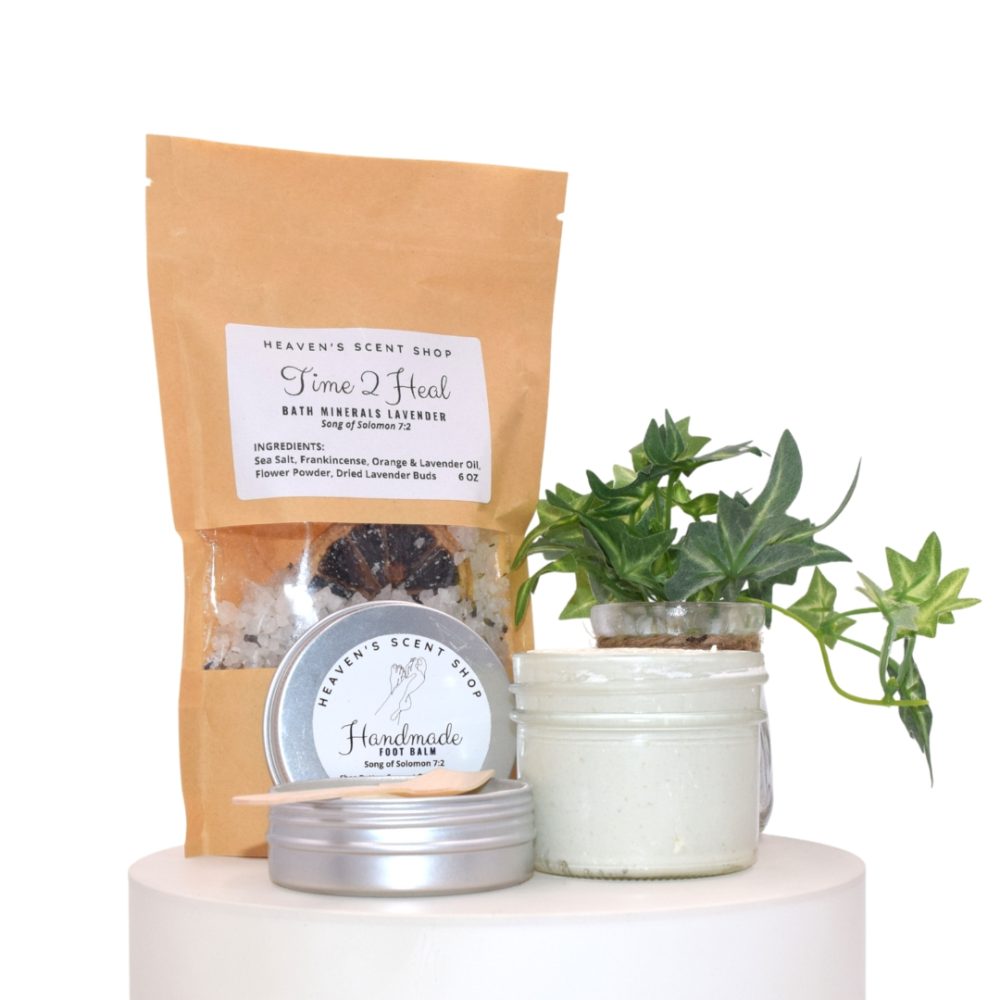 Product Image and Link for Foot Care Gift Set – All-Natural Heel & Foot Relief