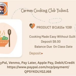 Product Image and Link for Cooking Class Ticket