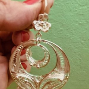 Product Image and Link for Large Sterling Silver Earrings