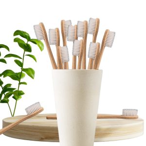 Product Image and Link for Hippotanicals Bamboo Toothbrushes – Set of 6