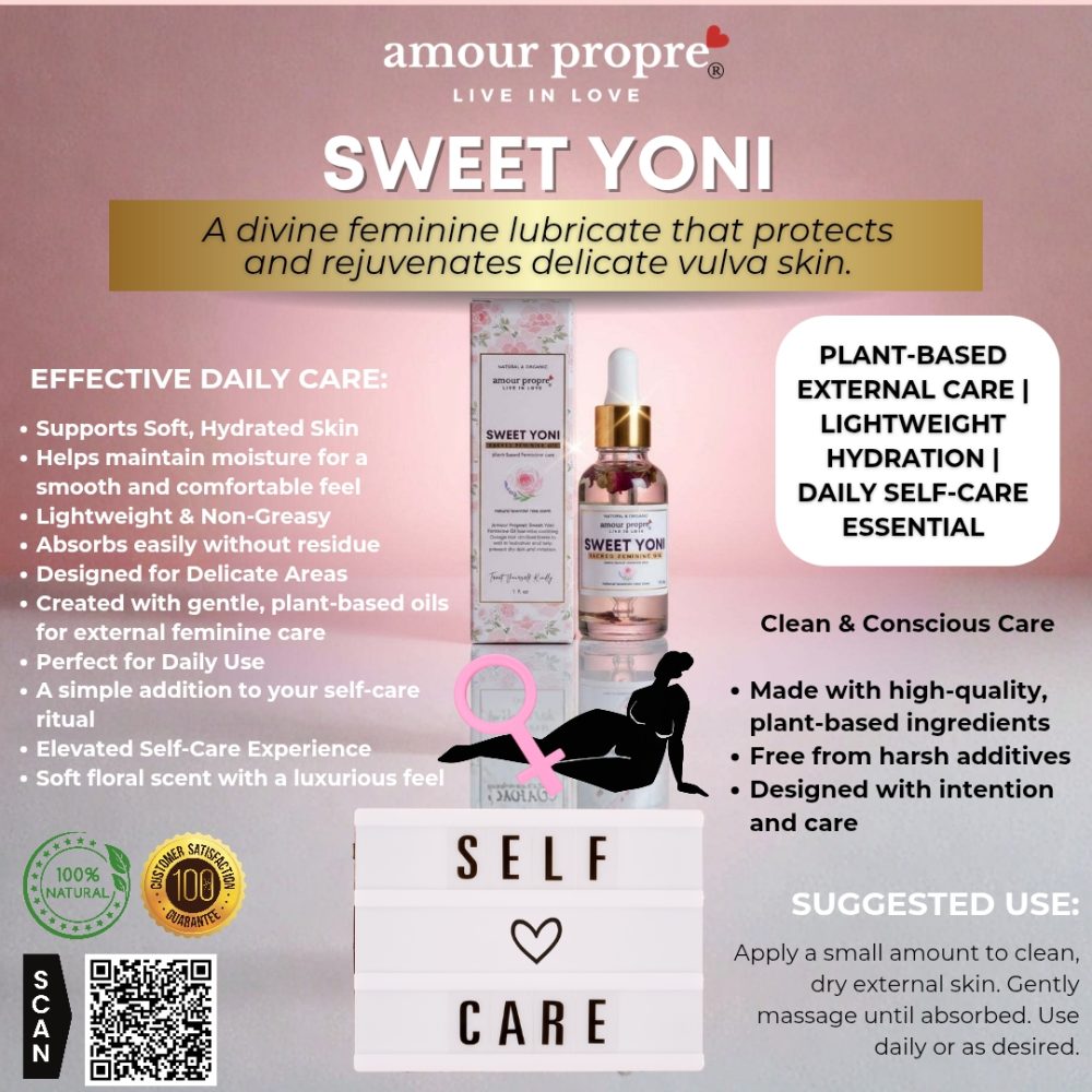 Product Image and Link for Sweet Yoni – Sacred Feminine Oil | Daily Vulva Hydration