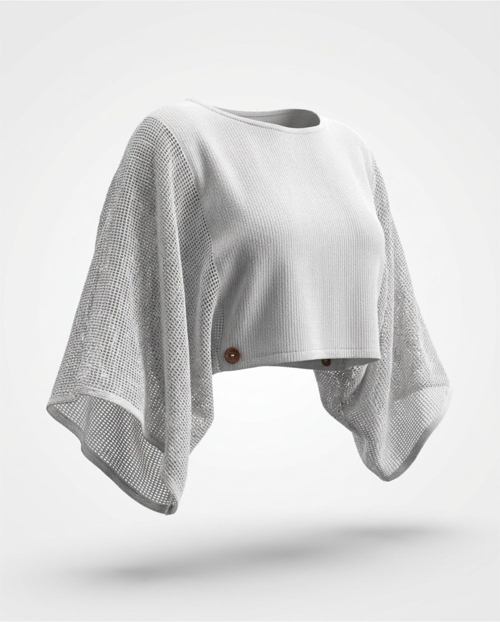 Product Image and Link for Crop top/poncho: The Modern crop top