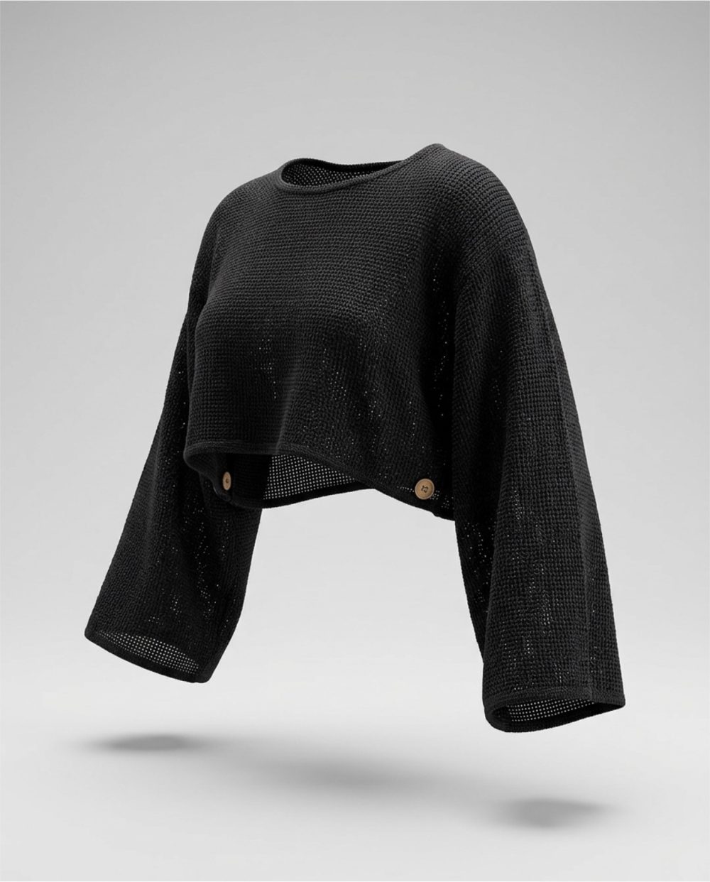 Product Image and Link for Crop top/poncho: The Modern crop top