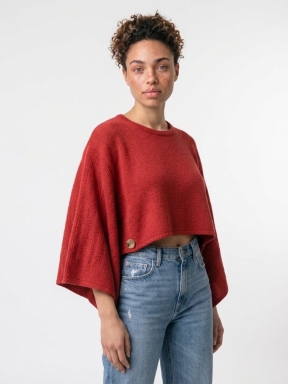 Product Image and Link for Crop top/poncho: The Modern crop top