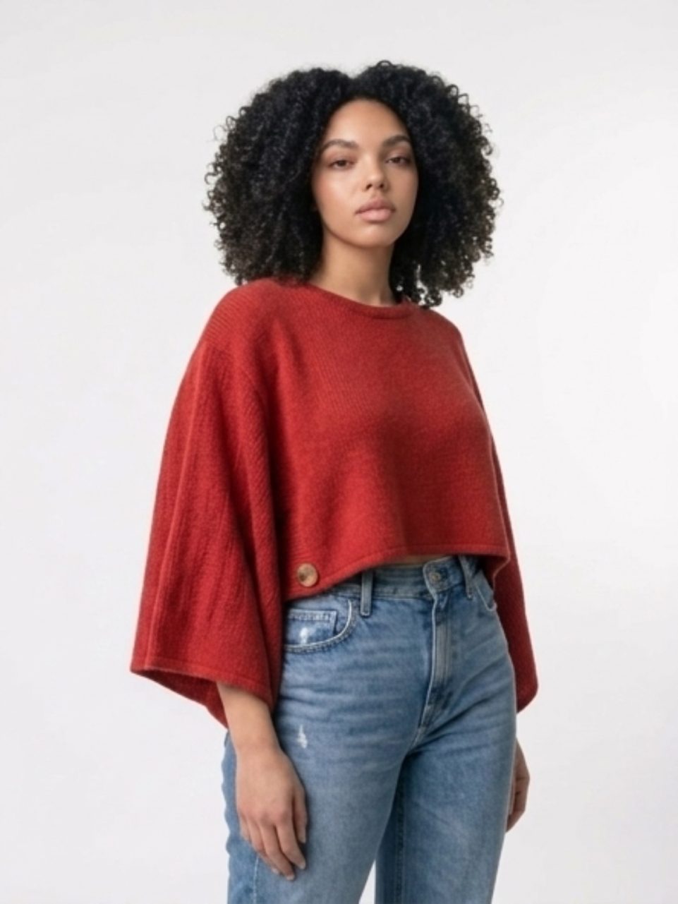 Product Image and Link for Crop top/poncho: The Modern crop top