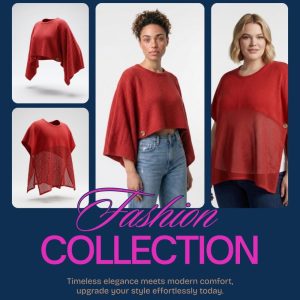 Product Image and Link for Crop top/poncho: The Modern crop top