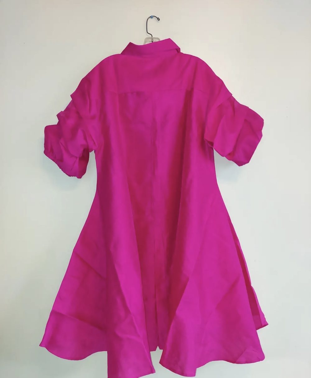 Product Image and Link for collard button down hi/low shirt / dress.