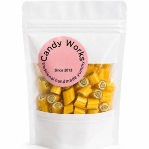Product Image and Link for Mango HEART Candy Bites (80g)
