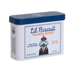 Product Image and Link for Lil Biscuit Training Tin — Freeze Dried Beef
