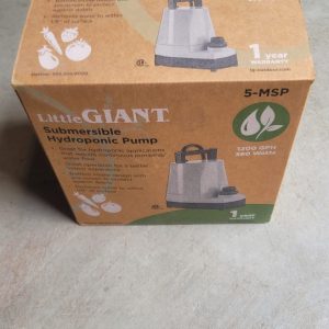 Product Image and Link for Little Giant 1200 GPH Pump
