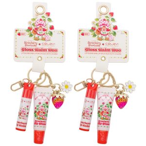 Product Image and Link for Shortcake gloss balm duo keychain