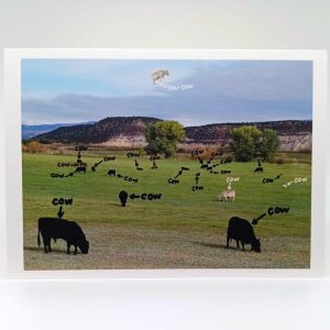 Product Image and Link for Holy Cow Postcard
