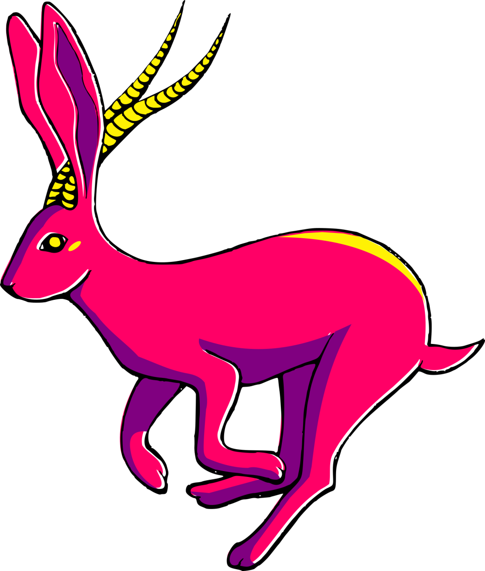 Product Image and Link for Jackalope Sticker
