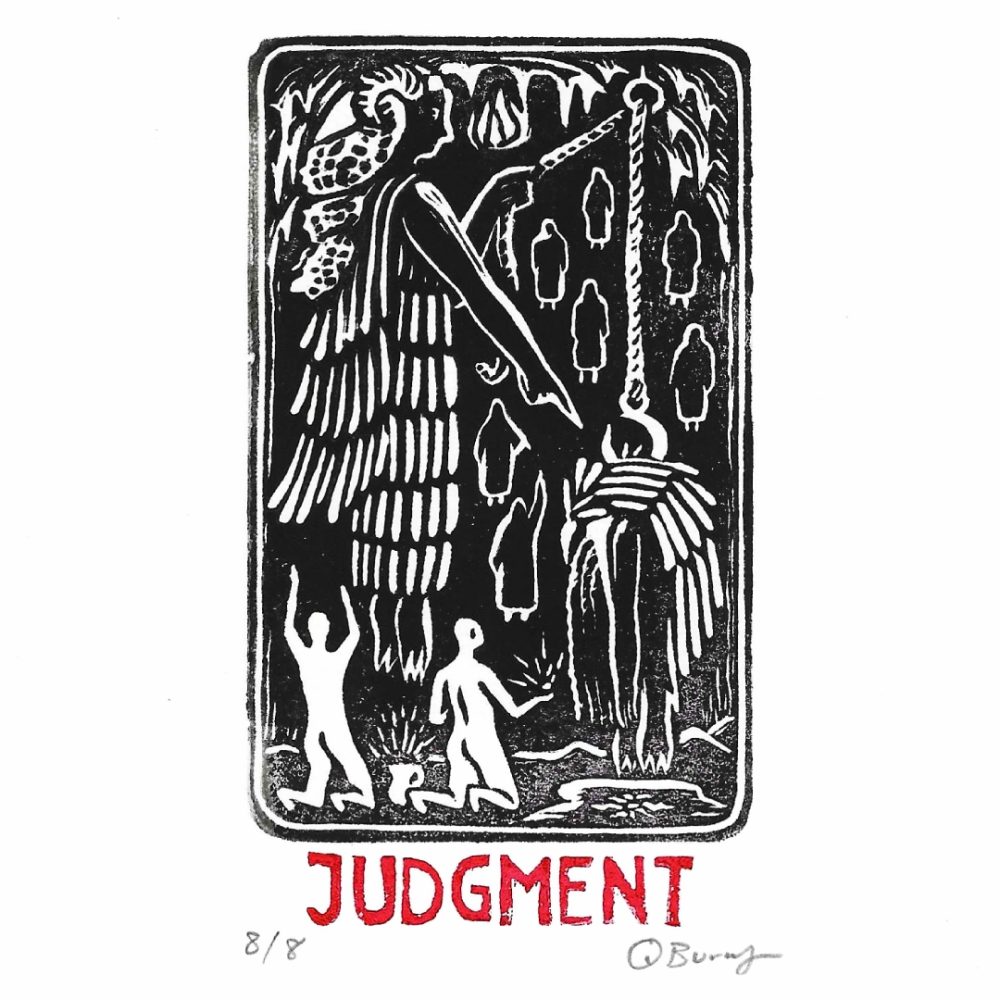 Product Image and Link for Linocut Tarot Prints (5 Designs)