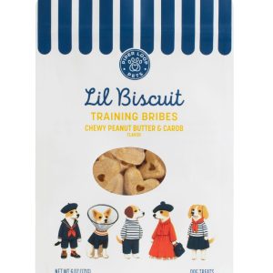 Product Image and Link for Lil Biscuit Treat Pouch — Chewy Peanut Butter & Carob