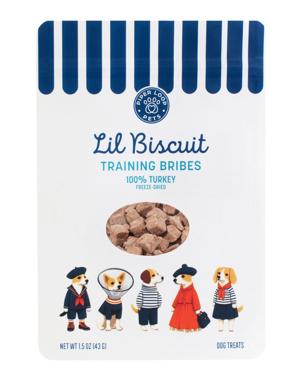 Product Image and Link for Lil Biscuit Treat Pouch — Freeze-Dried Turkey