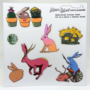 Product Image and Link for Rabbit Sticker Sheet