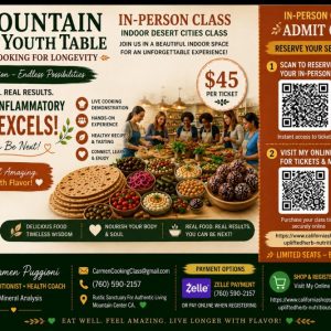 Product Image and Link for In Person Cooking Class Ticket $45