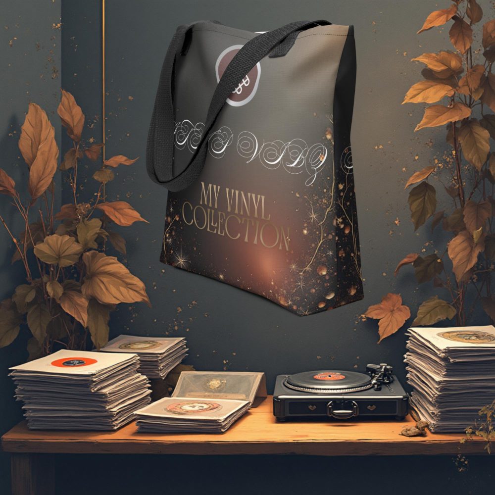 Product Image and Link for ITMP VIBZ Tote Bag for Your Vinyl Collection