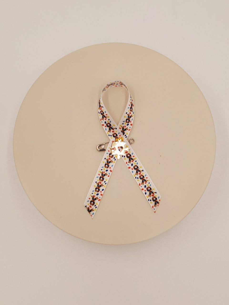 Product Image and Link for Autism Awareness Ribbon Pins