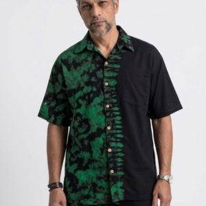Product Image and Link for Men’s button-down tie-dye shirt