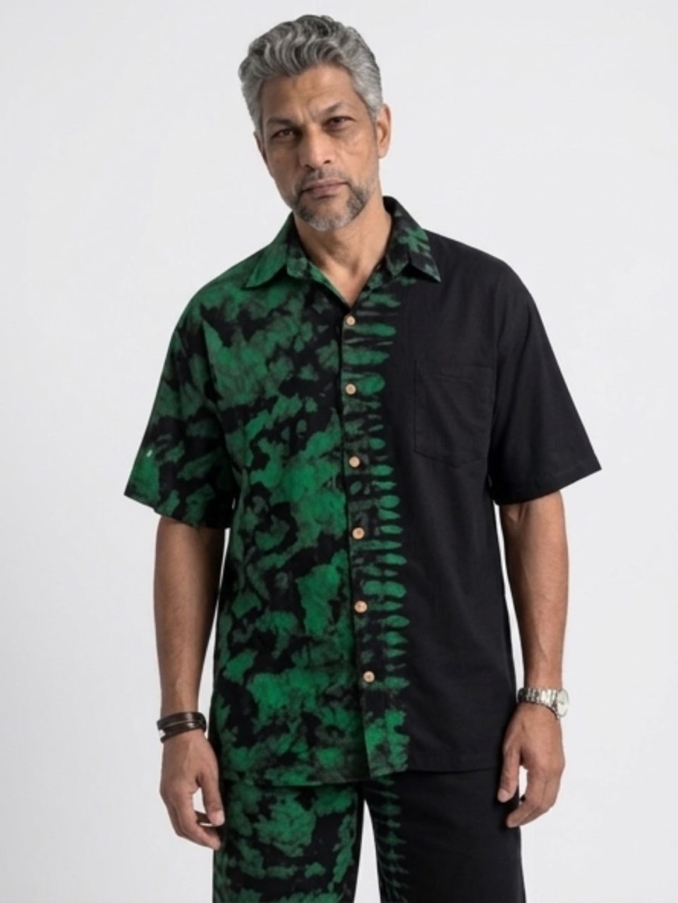 Product Image and Link for Men’s button-down tie-dye shirt