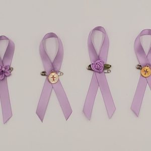 Product Image and Link for Lavender Ribbons – 100 Pack